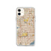 Custom Hialeah Florida Map Phone Case in Woodblock