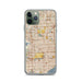 Custom Hialeah Florida Map Phone Case in Woodblock