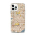 Custom Hialeah Florida Map iPhone 12 Pro Max Phone Case in Woodblock