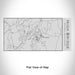 Rendered View of High Bridge New Jersey Map Engraving on 17oz Stainless Steel Insulated Cola Bottle