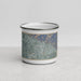 Front View Custom Highland California Map Enamel Mug in Afternoon