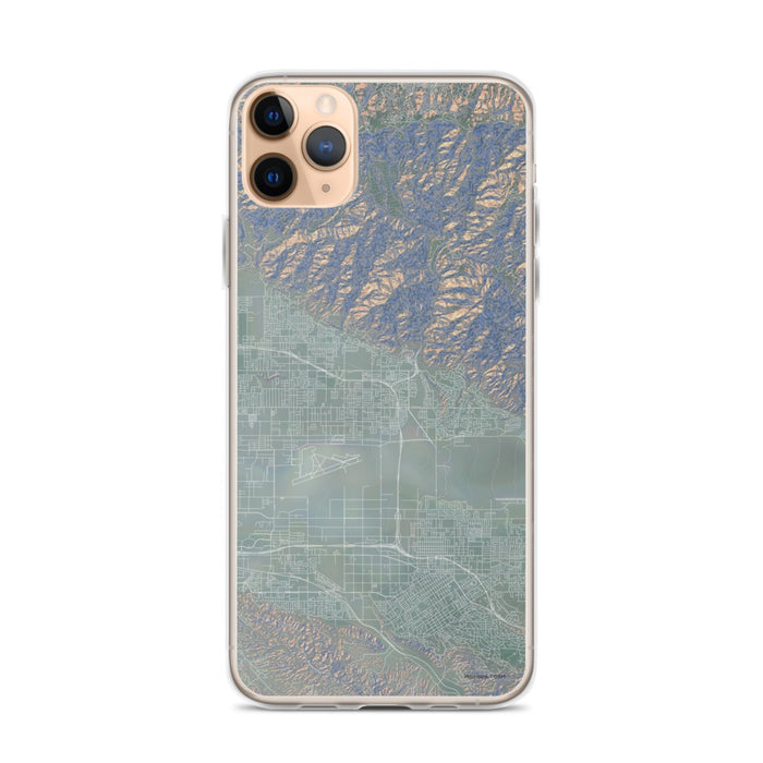 Custom iPhone 11 Pro Max Highland California Map Phone Case in Afternoon