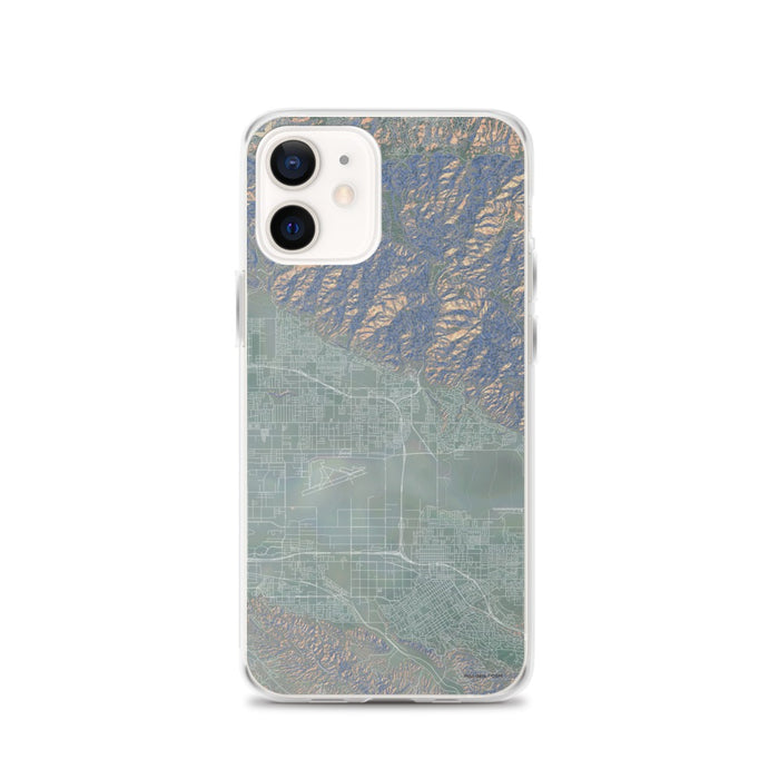 Custom iPhone 12 Highland California Map Phone Case in Afternoon