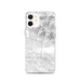 Custom iPhone 12 Highland California Map Phone Case in Classic