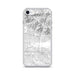 Custom iPhone SE Highland California Map Phone Case in Classic
