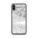 Custom iPhone X/XS Highland California Map Phone Case in Classic