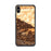 Custom iPhone XS Max Highland California Map Phone Case in Ember