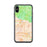 Custom iPhone X/XS Highland California Map Phone Case in Watercolor