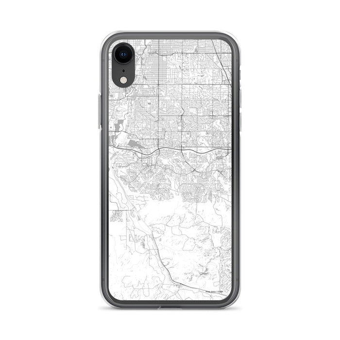 Custom Highlands Ranch Colorado Map Phone Case in Classic