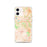 Custom Highlands Ranch Colorado Map iPhone 12 Phone Case in Watercolor