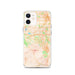 Custom Highlands Ranch Colorado Map iPhone 12 Phone Case in Watercolor