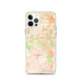 Custom Highlands Ranch Colorado Map iPhone 12 Pro Phone Case in Watercolor