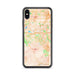 Custom Highlands Ranch Colorado Map Phone Case in Watercolor