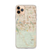 Custom Highlands Ranch Colorado Map Phone Case in Woodblock