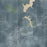 Hillsboro Illinois Map Print in Afternoon Style Zoomed In Close Up Showing Details