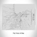 Rendered View of Hilo Hawaii Map Engraving on 20oz Stainless Steel Insulated Bottle with Bamboo Top