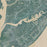 Hilton Head South Carolina Map Print in Afternoon Style Zoomed In Close Up Showing Details