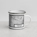 Right View Custom Hoboken New Jersey Map Enamel Mug in Classic