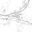 Holbrook Arizona Map Print in Classic Style Zoomed In Close Up Showing Details