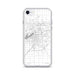 Custom iPhone SE Holland Michigan Map Phone Case in Classic