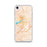 Custom iPhone SE Holland Michigan Map Phone Case in Watercolor