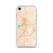 Custom iPhone SE Holland Michigan Map Phone Case in Watercolor