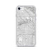 Custom Hollywood California Map iPhone SE Phone Case in Classic