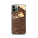Custom Hollywood California Map Phone Case in Ember