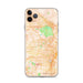 Custom Hollywood California Map Phone Case in Watercolor