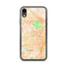 Custom Hollywood California Map Phone Case in Watercolor