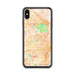 Custom Hollywood California Map Phone Case in Watercolor