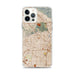 Custom Hollywood California Map iPhone 12 Pro Max Phone Case in Woodblock