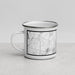 Left View Custom Holyoke Massachusetts Map Enamel Mug in Classic