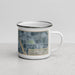 Right View Custom Homedale Idaho Map Enamel Mug in Afternoon