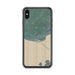 Custom iPhone XS Max Homer Alaska Map Phone Case in Afternoon
