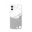 Custom iPhone 12 Homer Alaska Map Phone Case in Classic