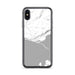 Custom iPhone X/XS Homer Alaska Map Phone Case in Classic