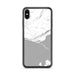 Custom iPhone XS Max Homer Alaska Map Phone Case in Classic