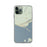 Custom iPhone 11 Pro Homer Alaska Map Phone Case in Woodblock