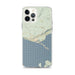 Custom iPhone 12 Pro Max Homer Alaska Map Phone Case in Woodblock