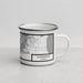 Right View Custom Homestead Florida Map Enamel Mug in Classic