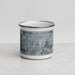Front View Custom Homewood Illinois Map Enamel Mug in Afternoon