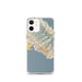 Custom Honolulu Hawaii Map iPhone 12 mini Phone Case in Woodblock