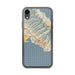 Custom Honolulu Hawaii Map Phone Case in Woodblock
