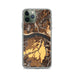 Custom Hood River Oregon Map Phone Case in Ember