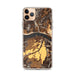 Custom Hood River Oregon Map Phone Case in Ember