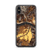 Custom Hood River Oregon Map Phone Case in Ember