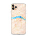 Custom Hood River Oregon Map Phone Case in Watercolor