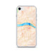 Custom Hood River Oregon Map Phone Case in Watercolor