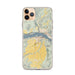 Custom Hood River Oregon Map Phone Case in Woodblock